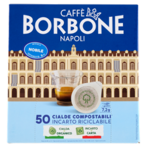 Caffè Borbone Miscela Nobile Cialde Compostabili* 50 x 7,2 g