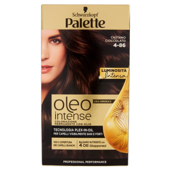 Palette oleo intense Castano Cioccolato 4-86