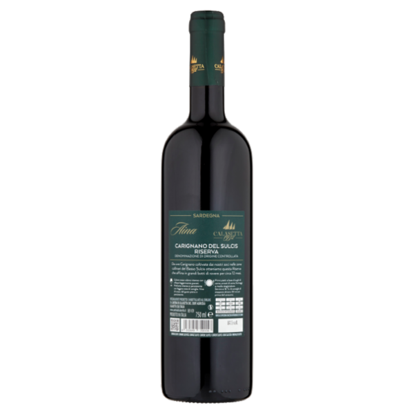 Calasetta Aina Carignano del Sulcis Riserva DOC Sardegna 750 ml
