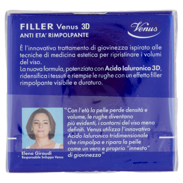 Venus Filler Anti Età Rimpolpante Quotidiano 3D 50 mL