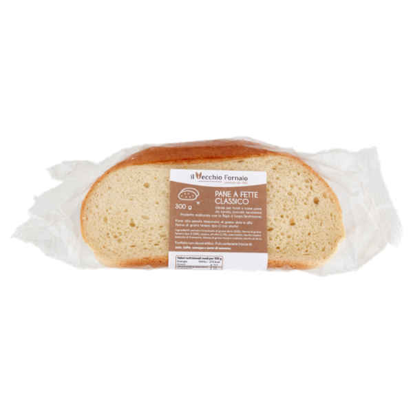 il Vecchio Fornaio Pane a Fette Classico 300 g