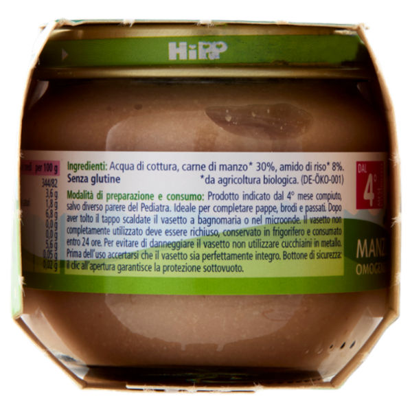 HiPP Biologico Manzo 2 x 80 g