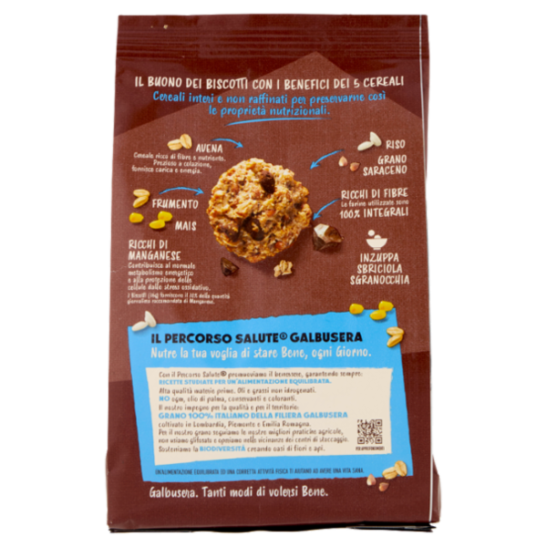 Galbusera Cereali G Granola e Frolla con Pezzi di Cioccolato 300 g
