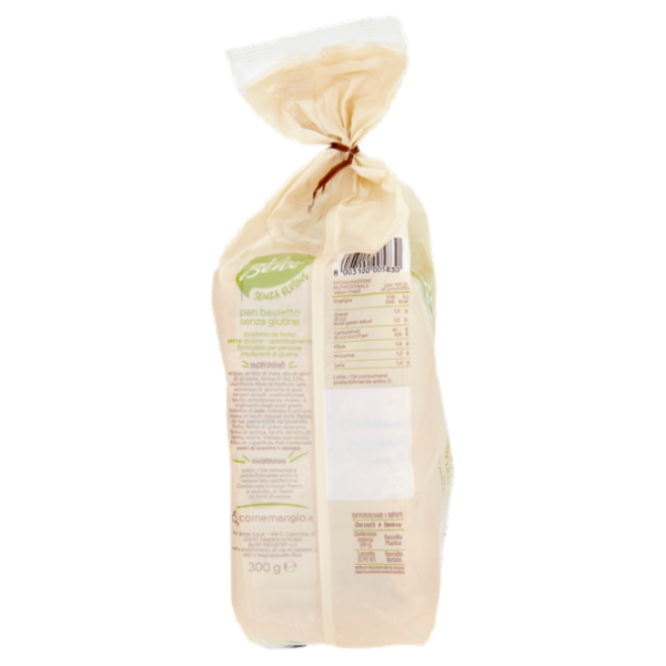 Vivi Bene Senza Glutine Pan Bauletto Senza Glutine 300 g
