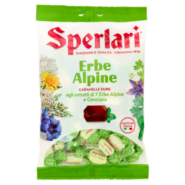 Sperlari Erbe Alpine Caramelle Dure 200 g
