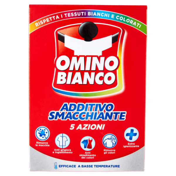 Omino Bianco Additivo Smacchiante Polvere 500 g