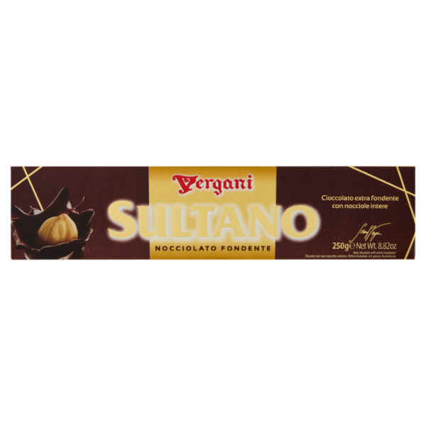Vergani Sultano Nocciolato Fondente 250 g
