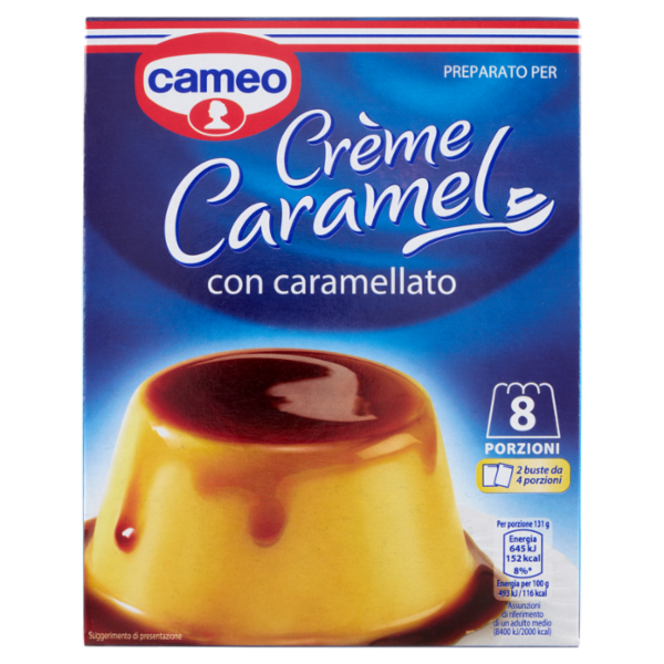 cameo Preparato per Crème Caramel con caramellato 200 g