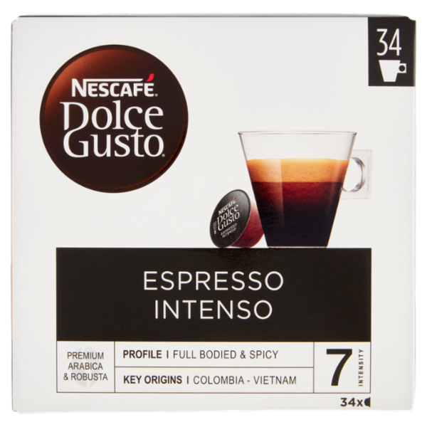 NESCAFÉ DOLCE GUSTO Espresso Intenso Caffè espresso 34 capsule (34 tazze)