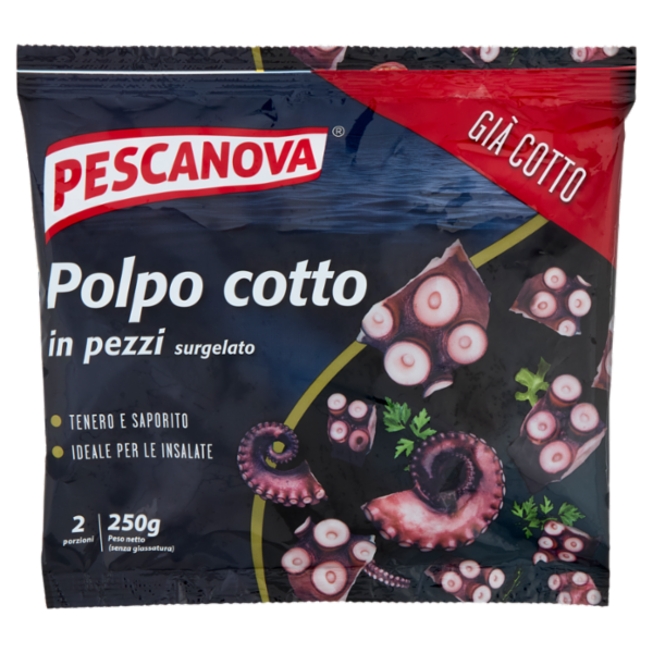 Pescanova Polpo cotto in pezzi surgelato 250 g