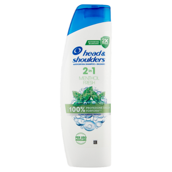 Head & Shoulders Antiforfora Shampoo + Balsamo 2in1 Menthol Fresh 250 ml