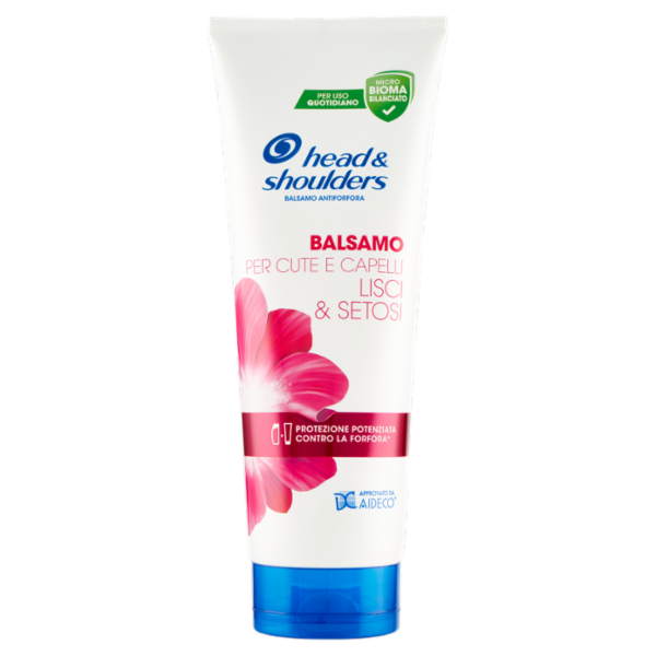 Head & Shoulders Balsamo Antiforfora Lisci & Setosi 220 ml