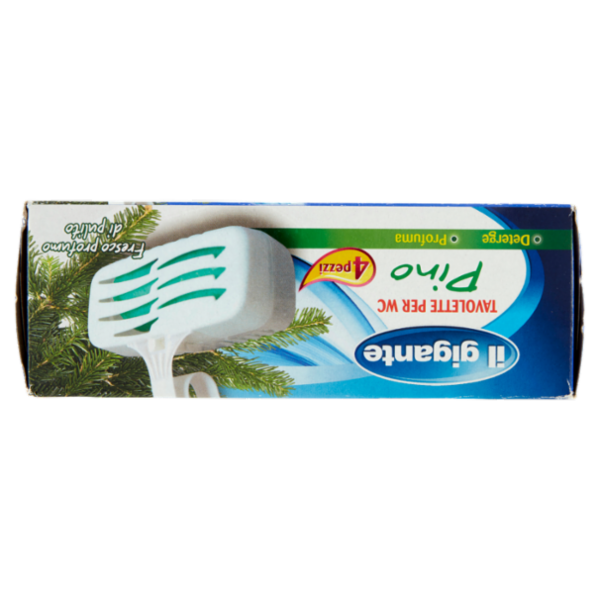 IL GIGANTE Tavolette per WC Pino 4 x 33 g
