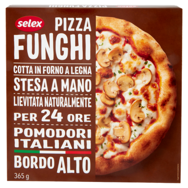 Selex Pizza con Funghi Surgelata 365 g