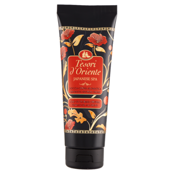 Tesori d'Oriente Japanese Spa Doccia Crema Aromatica Olio di Tsubaki e Peonia 250 ml