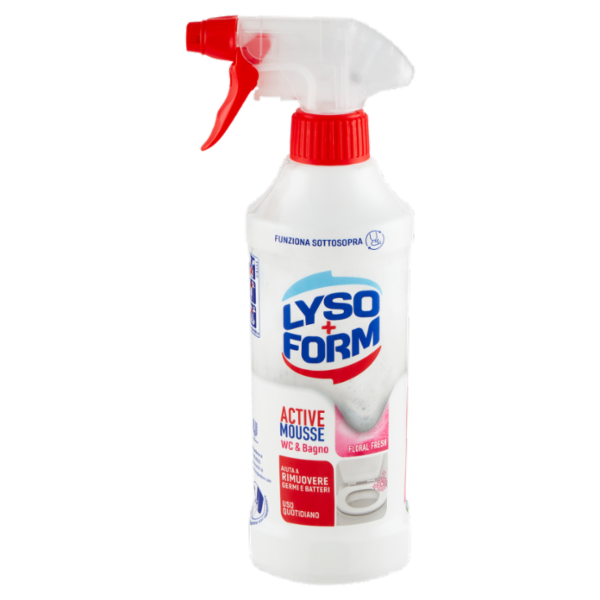Lysoform Active Mousse Wc & Bagno Floral Fresh 435 ml