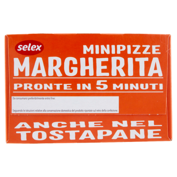 Selex Pizzette Margherita Surgelate 4x90 g