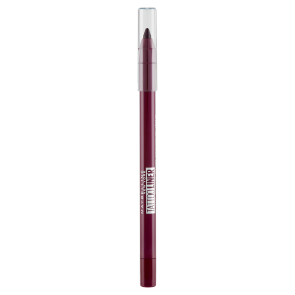 Maybelline New York Matita Occhi Tattoo Liner Gel Pencil, Resiste fino a 36H, 942 Rich Berry