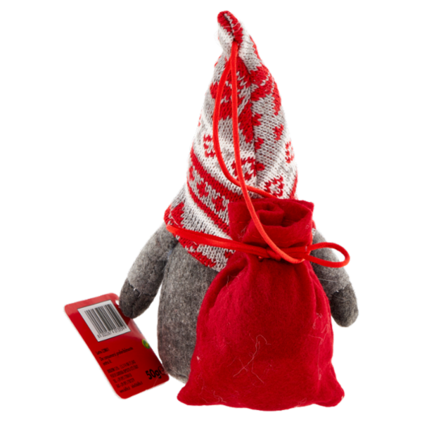 dolfin Gnomo con Monete di cioccolato al latte e Caramelle gommose 50 g