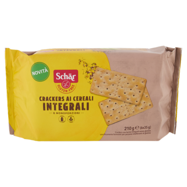 Schär Crackers ai Cereali Integrali 6 x 35 g