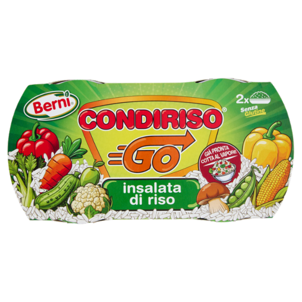 Berni Condiriso Go insalata di riso 2 x 200 g