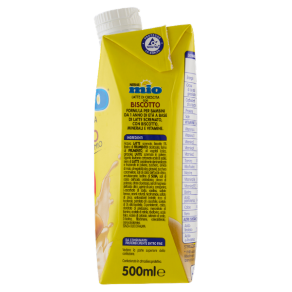NESTLÉ MIO Latte di Crescita con Biscotto Liquido Brick 500ml