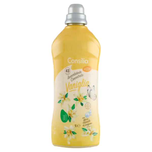 Consilia Ammorbidente Concentrato Vaniglia 43 Lavaggi 1 L
