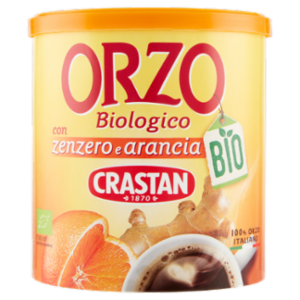 Crastan Bio Orzo Biologico Con Zenzero e Arancia 120 g