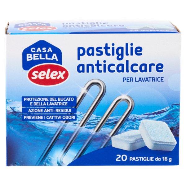 Selex Casa Bella Anticalcare per Lavatrice Pastiglie 20x16 g