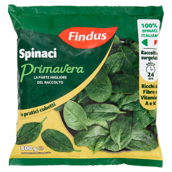 Findus Ciuffetti di Spinaci Primavera 800 g