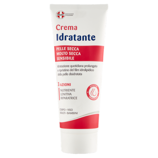Matt Divisione Pharma Crema Idratante Pelle Secca, Molto Secca, Sensibile 200 ml