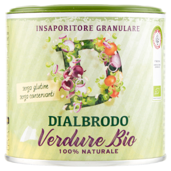 Dialbrodo Insaporitore Granulare Verdure Bio 115 g