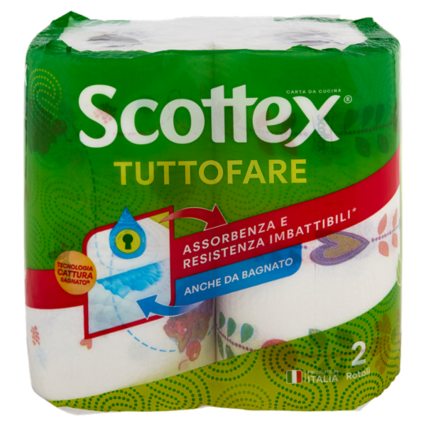 Scottex Tuttofare Carta da Cucina 2 pz