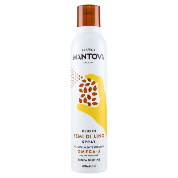 Fratelli Mantova Olio di Semi di Lino Spray 200 ml