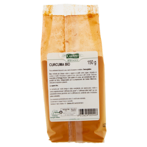 Cerreto i Sapori Curcuma polvere Bio 150 g