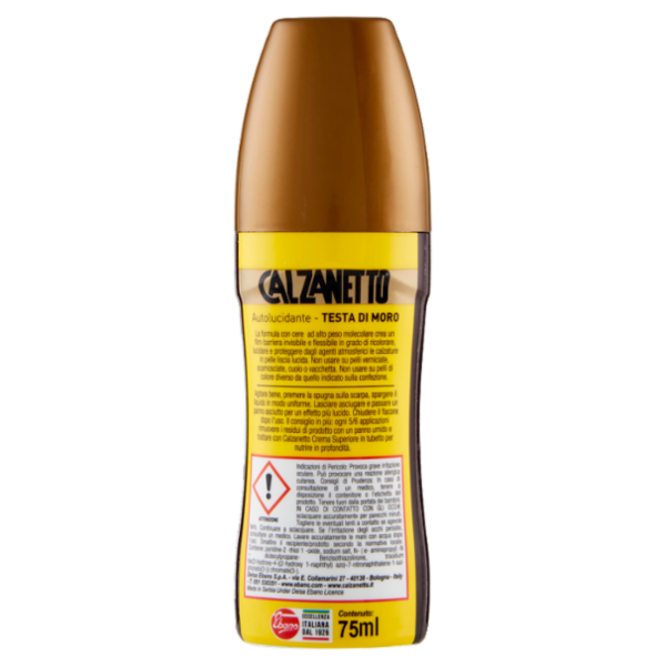 Calzanetto Autolucidante Testa di Moro 75 ml