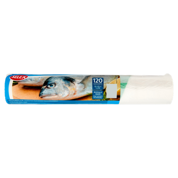 Selex Sacchi Gelo Grandi Cm 28X40 120 pezzi