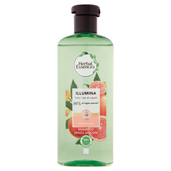 Herbal Essences Shampoo Formula Vegana Illumina con Pompelmo 250 ml