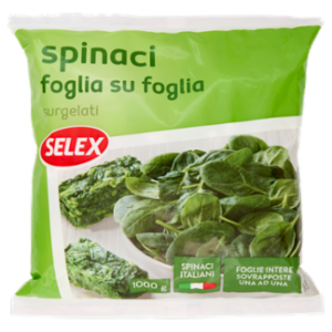 Selex Spinaci a Cubetti Surgelati 1 Kg