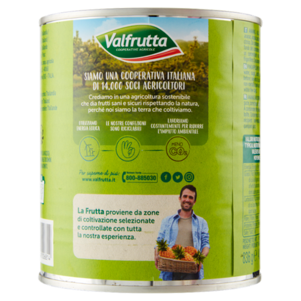 Valfrutta Ananas 836 g