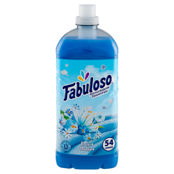 Fabuloso ammorbidente concentrato Fresco Mattino 54 lavaggi 1,25 L