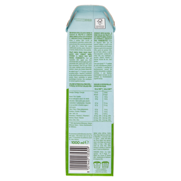 Valfrutta Difesa+ Ananas 1000 ml