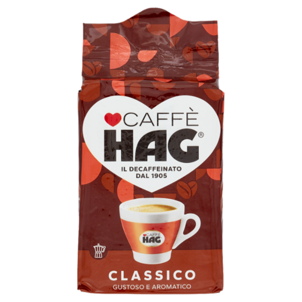 Caffè HAG Classico macinato Decaffeinato 250 g