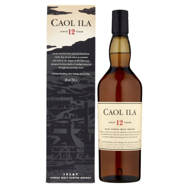 Caol Ila Aged 12 Years Islay Single Malt Scotch Whisky 70 cl