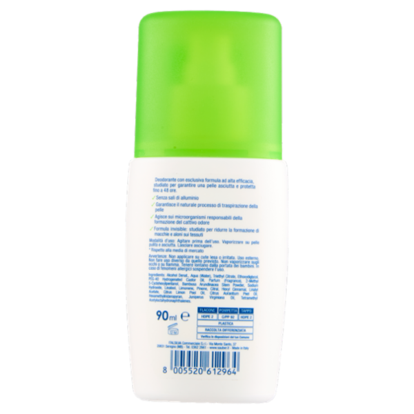 Sauber DeoFresh fresco & asciutto Vapo 90 ml