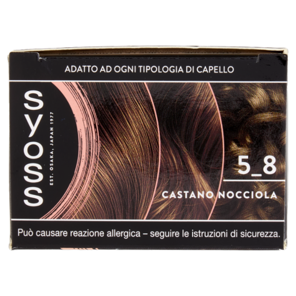 Syoss By Palette Colorazione Permanente 5_8 Castano Nocciola