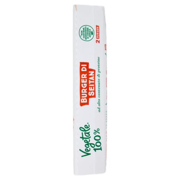 Vegetale 100% 2 Burger di Seitan 180 g