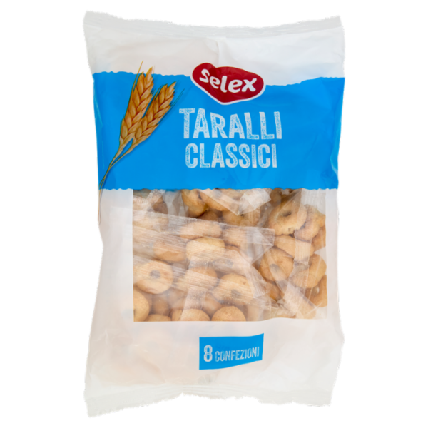 Selex Taralli Classici 8 Porzioni 8x50 g