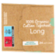 Carefree 100% Organic Cotton Topsheet Long Salvaslip 24 pz