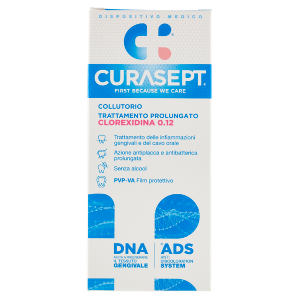 Curasept Collutorio Trattamento Prolungato Clorexidina 0.12 200 ml